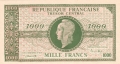 France 1 1000 Francs, (1944)